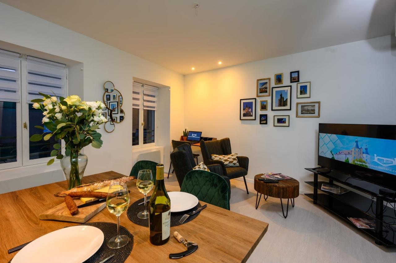 Cozy F2 40M2 Appartement Climatise Chateau Montbéliard Extérieur photo